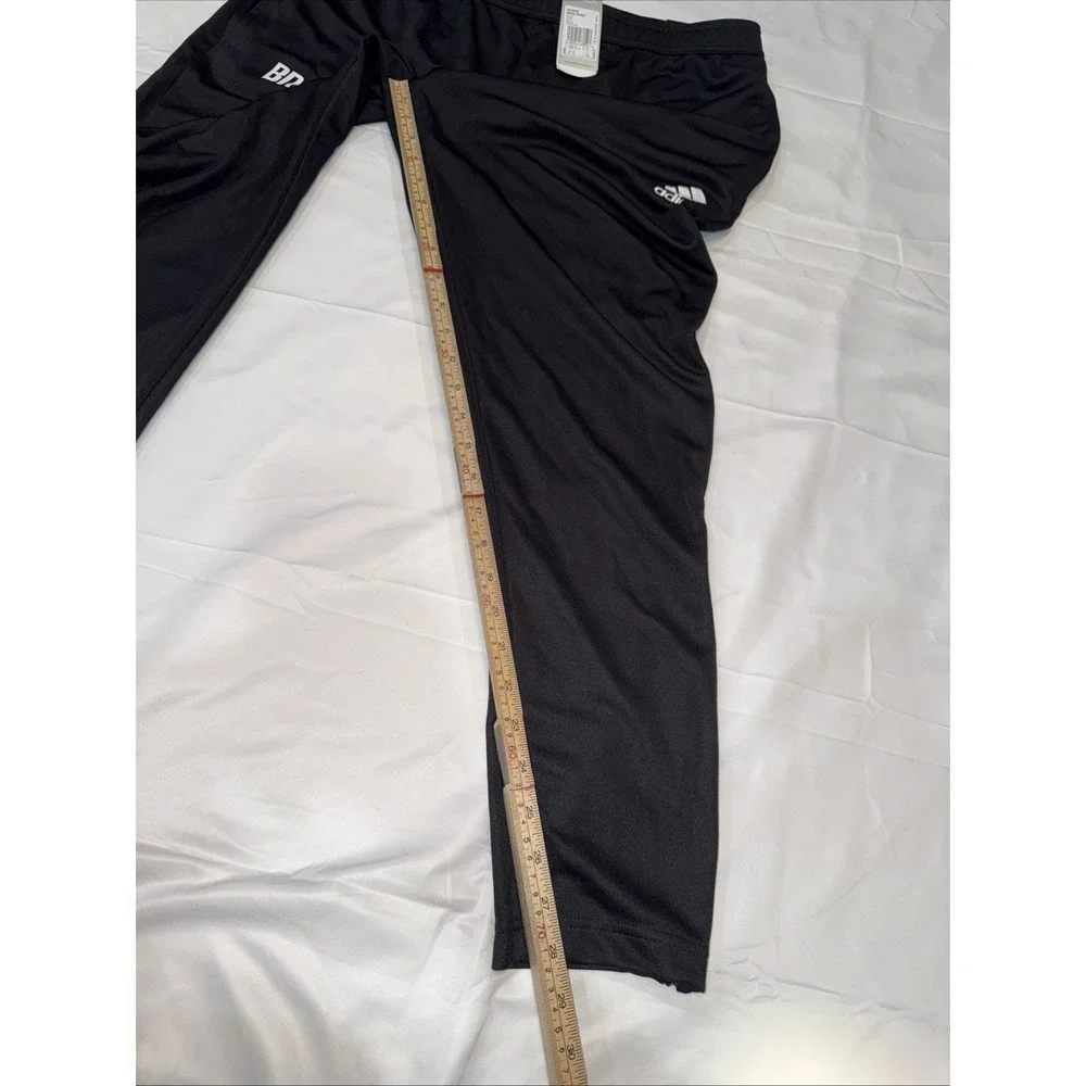 adidas AEROREADY Track Pants Men's Sz L Regular Fit Black NWT
